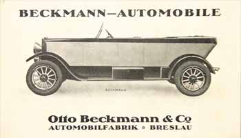 Otto Beckmann car